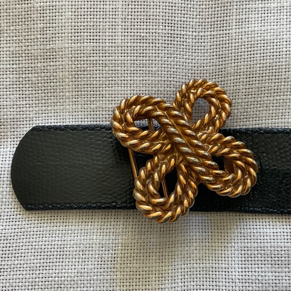 Douglas Paquette Vintage 80’s Signed Celtic Knot / Flower Buckle Snakeskin Belt - Picture 16 of 16